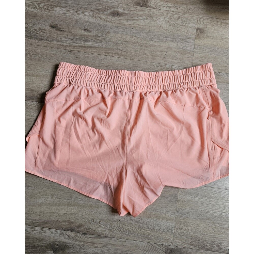 Avia Activewear Running Shorts with Bike Liner Women's XL Peach Color NWT - Picture 3 of 4